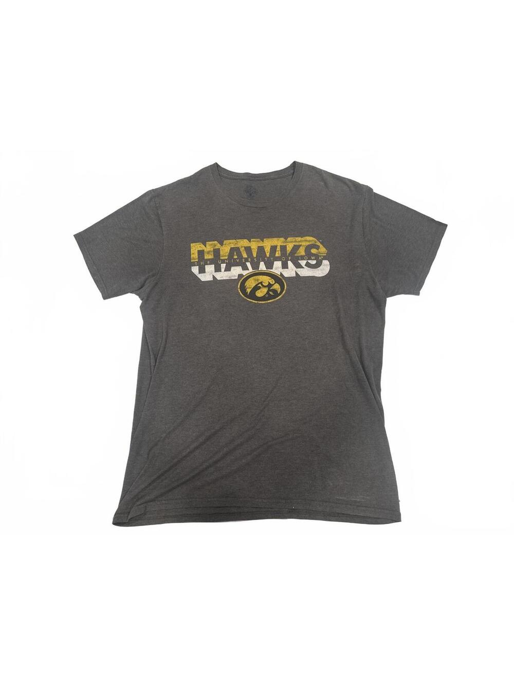 NCAA Iowa University Hawks Men's Large Tee